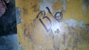 U2-024 · Photographed inspection-position marking