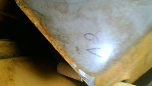 U1-046 &middot; Photographed inspection-position marking