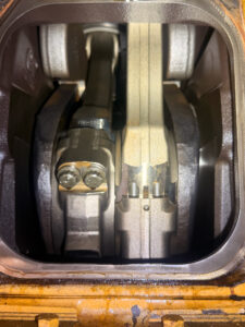 ADD-030 &middot; Connecting rod and crankcase detail &middot; Unit assignment undetermined; not additional inventory.