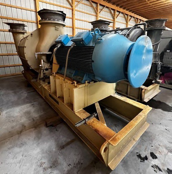 Atlas Copco ZM 18606 blowers with 800 HP WEG motors