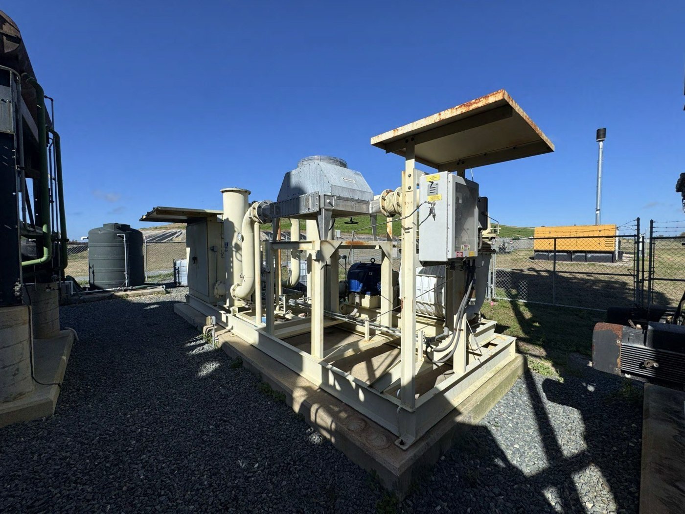 PEI landfill-gas support skid