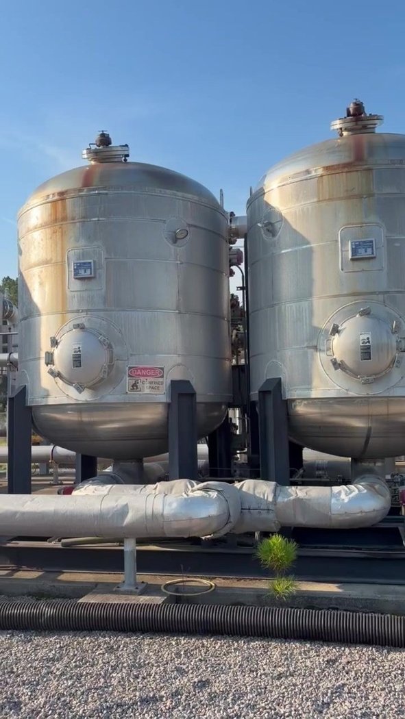 Parker / Domnick Hunter GES-1500 siloxane-removal system