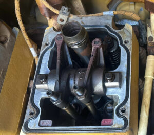 ADD-027 &middot; Exposed rocker and valve-train assembly &middot; Unit assignment undetermined; not additional inventory.