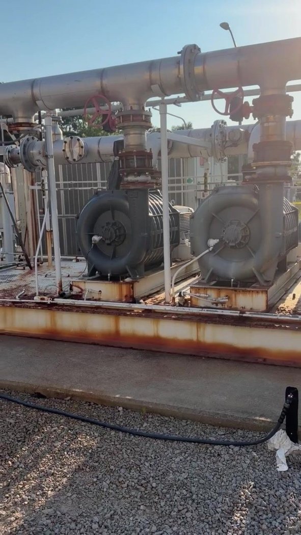 100 HP HSI / Atlas Copco ZM-08208 blower &mdash; sold unit 2