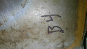 U2-018 · Photographed inspection-position marking