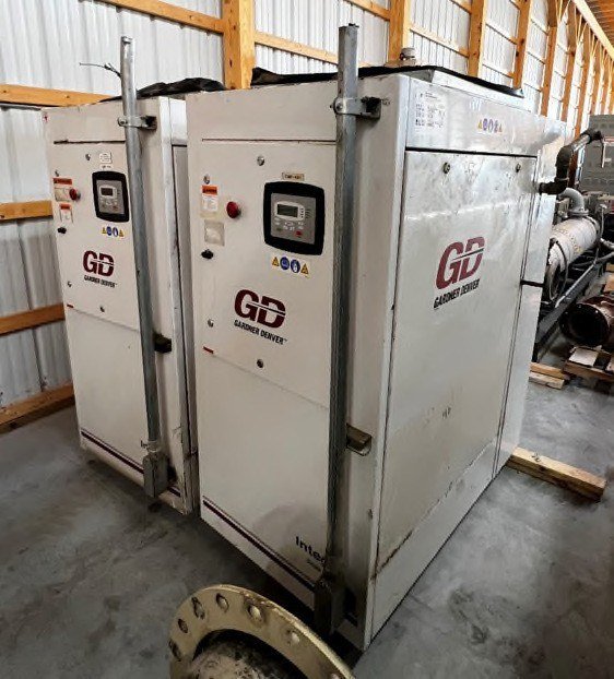Gardner Denver air-compressor cabinets