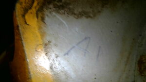 U1-043 &middot; Photographed inspection-position marking
